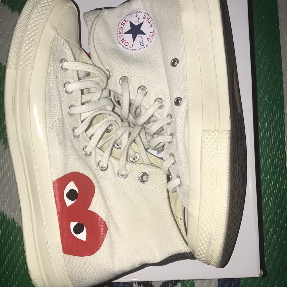 Comme De Garçon x Converse White/Red